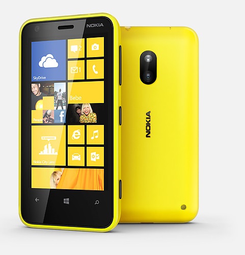 Представлен бюджетный смартфон Nokia Lumia 620 